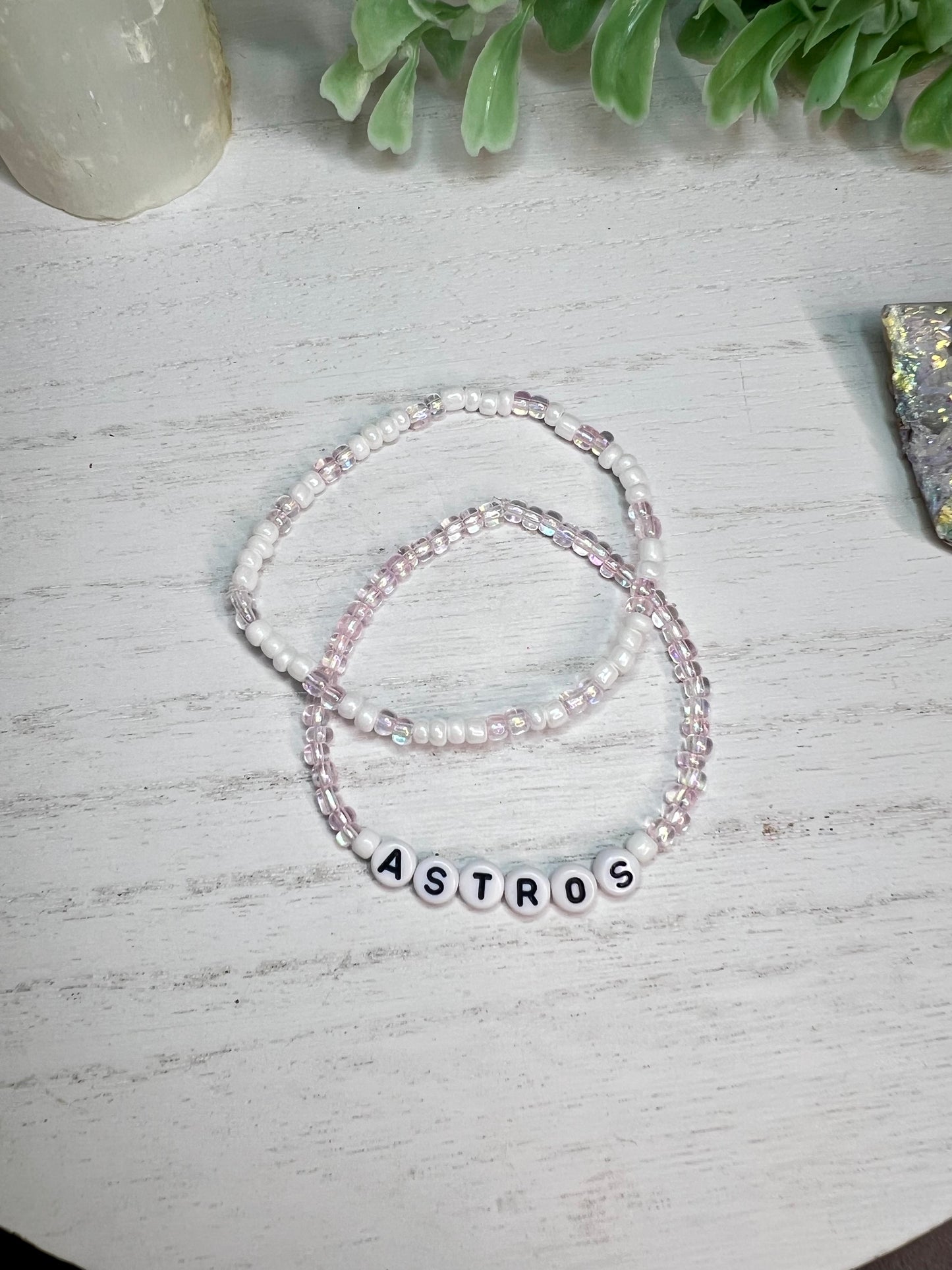 Simple Astros Hello Kitty Bracelets