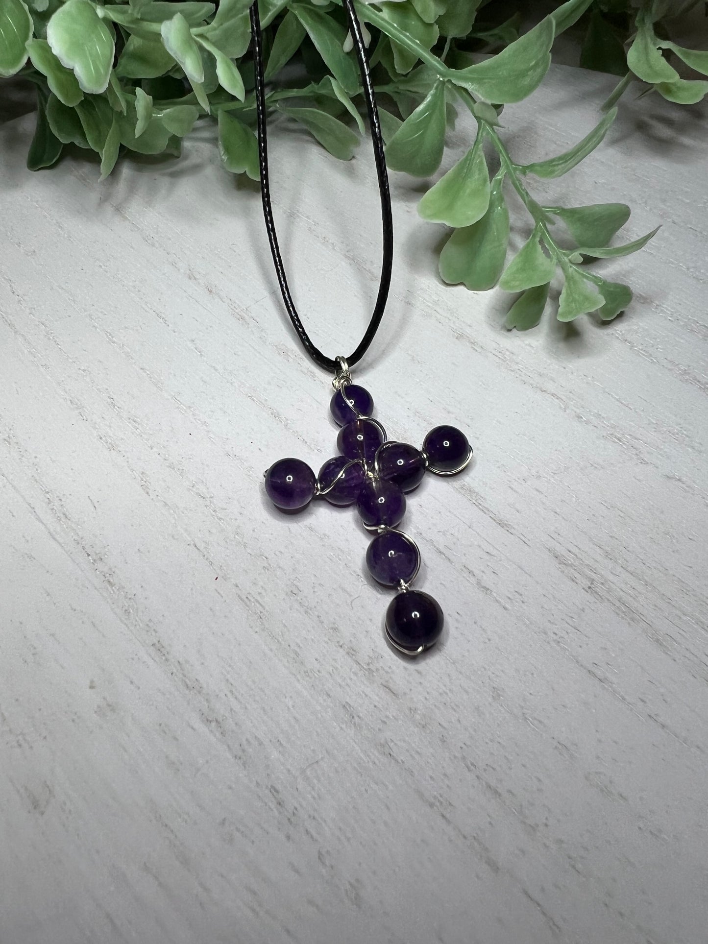 Amethyst Cross Medium