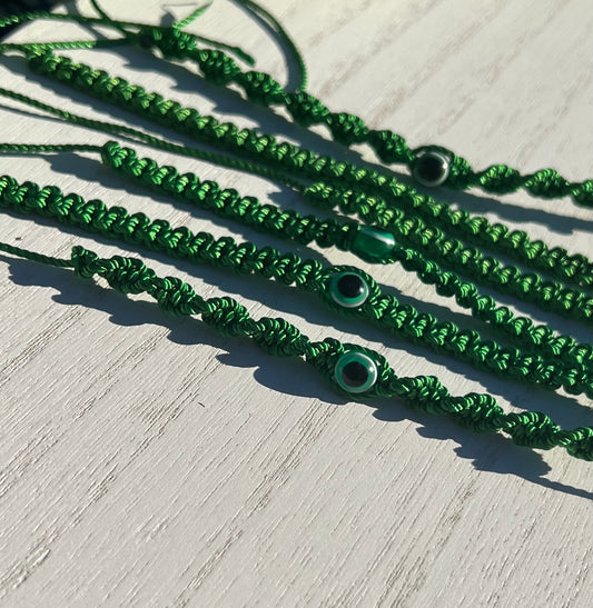 Green Thread Bracelet