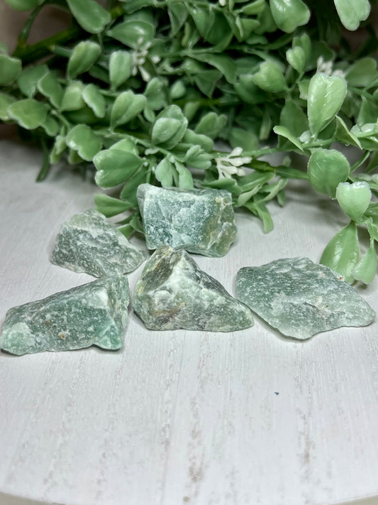 Raw Green Aventurine