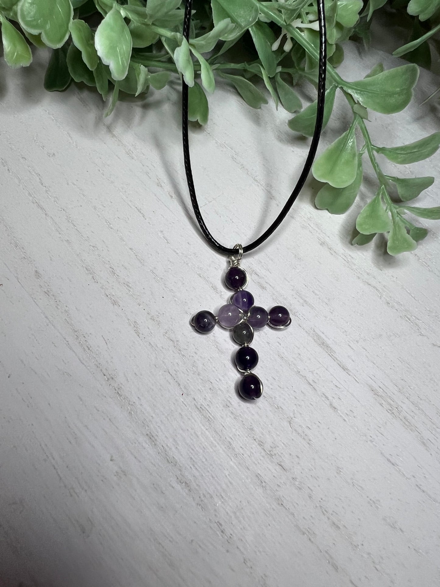 Amethyst Cross Medium