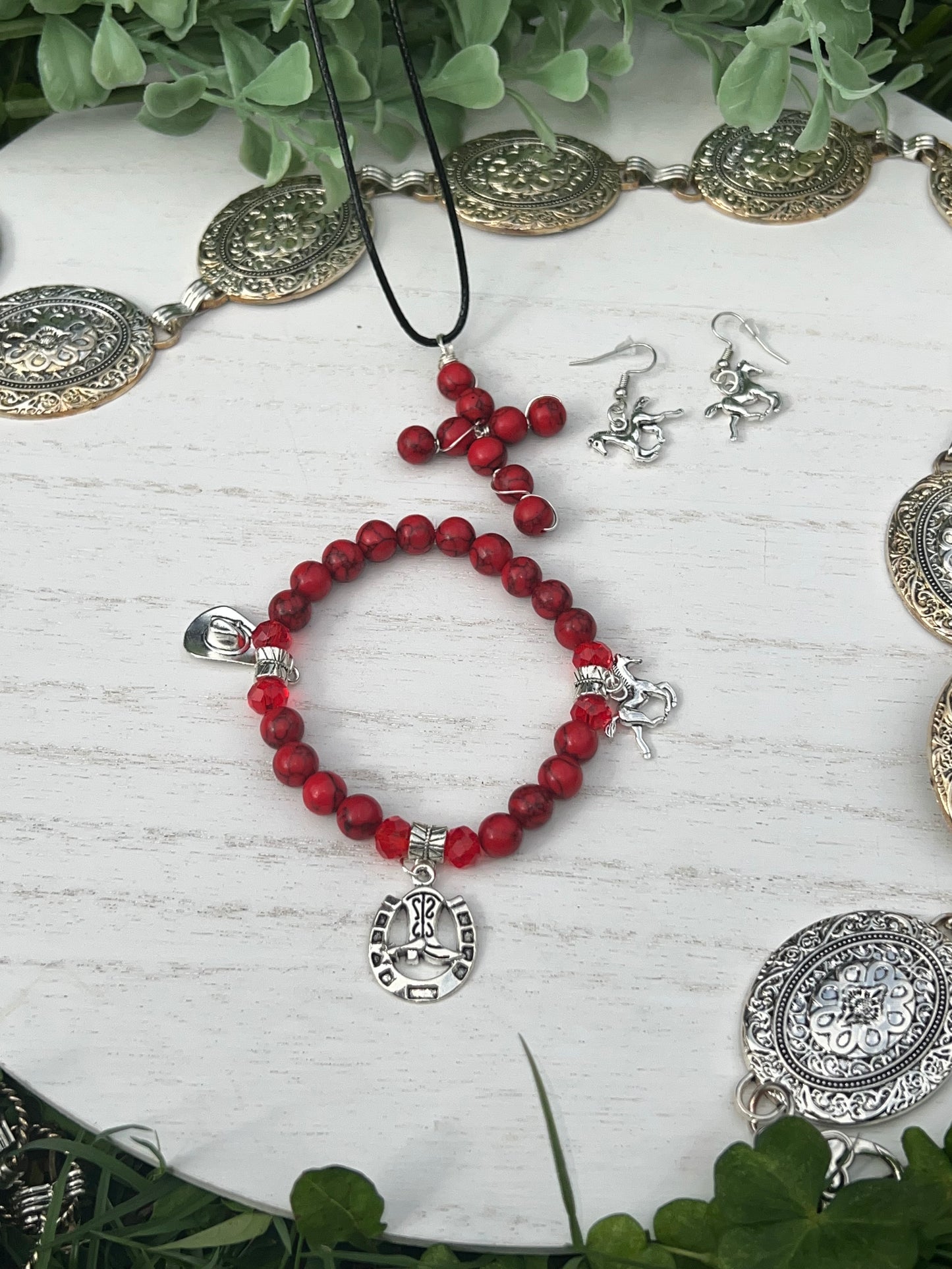 Red Coral Set