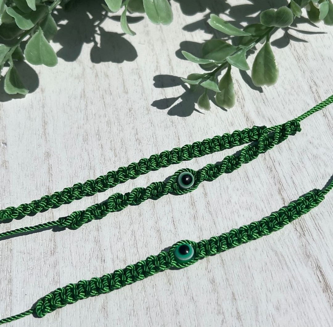 Green Thread Bracelet